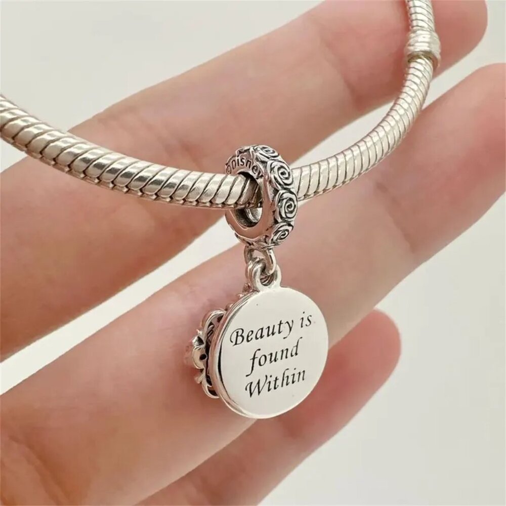 Pandora Disney Beauty And The Beast Dancing Dangl… - image 4